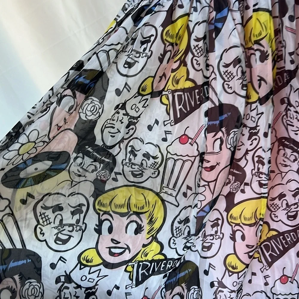 NWT Unique Vintage Betty and Veronica skirt - Picture 4 of 7